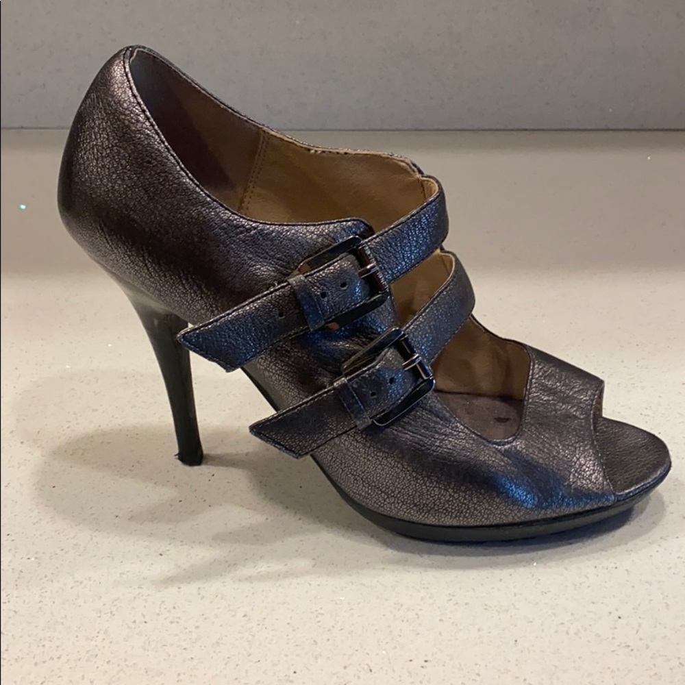 Michael Kors Metallic Mary-Jane Meets NYC Heels